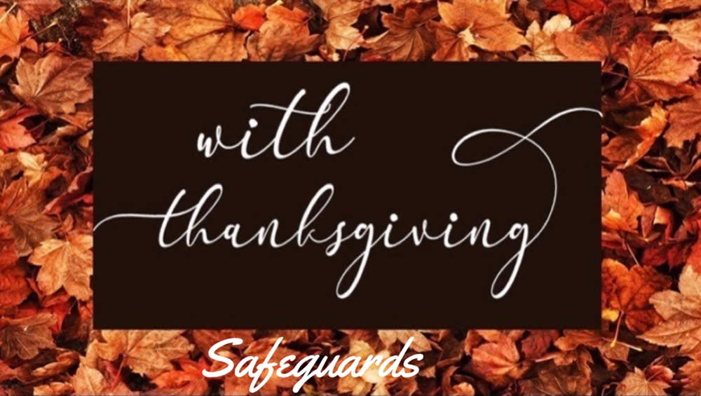 With Thanksgiving | Safeguards Image