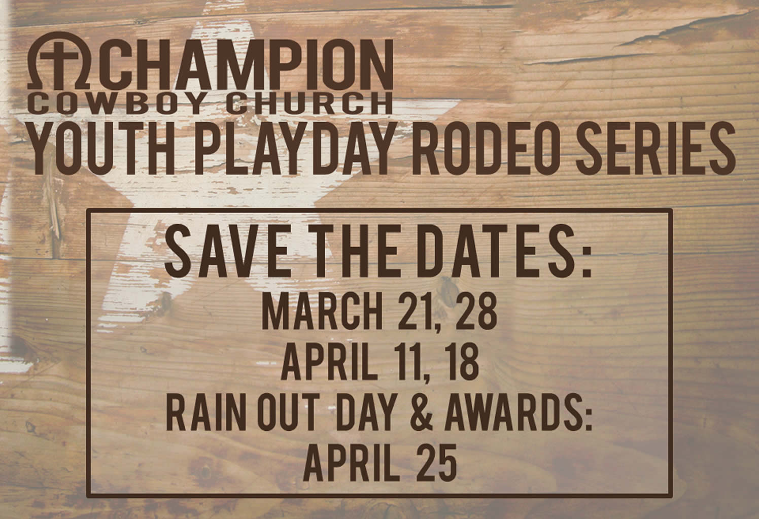 Youth Playday Rodeo Series
