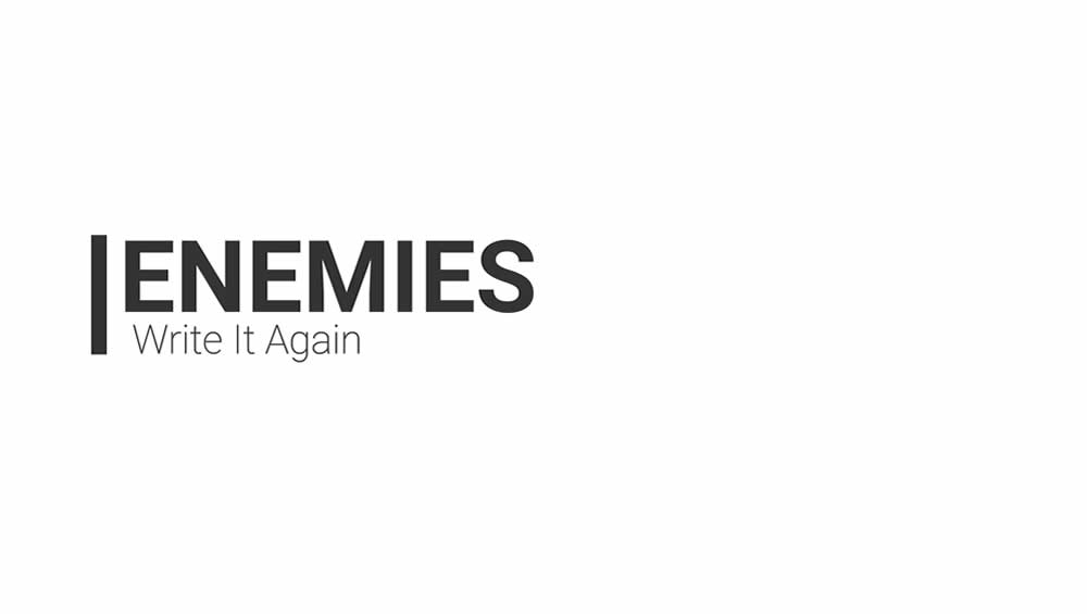 Enemies | Write It Again Image
