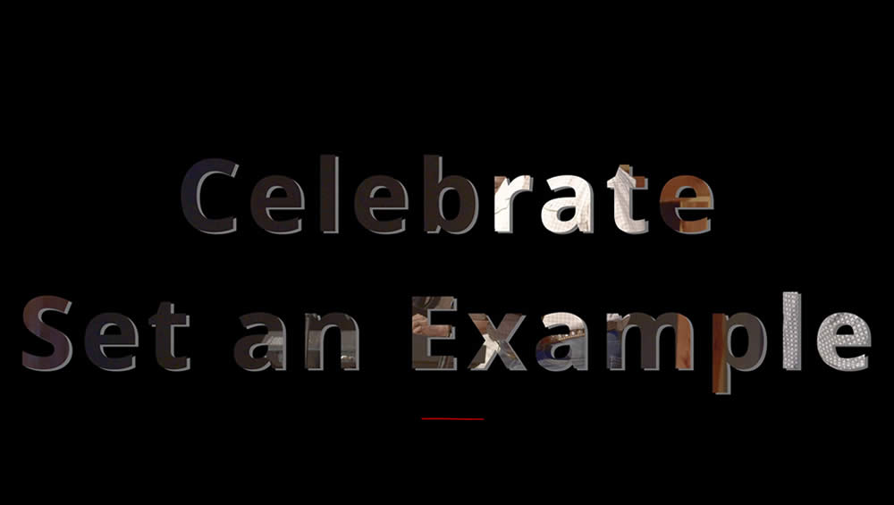 Celebrate | Set An Example Image
