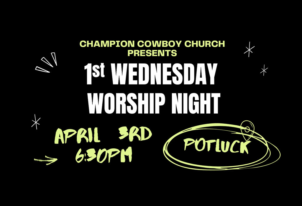 1st Wednesday Worship Night