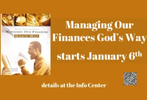 Managing Our Finances God's Way