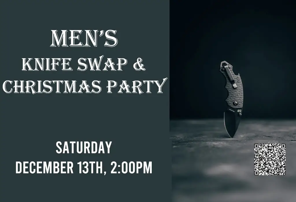 Men's Knife Swap & Christmas Party