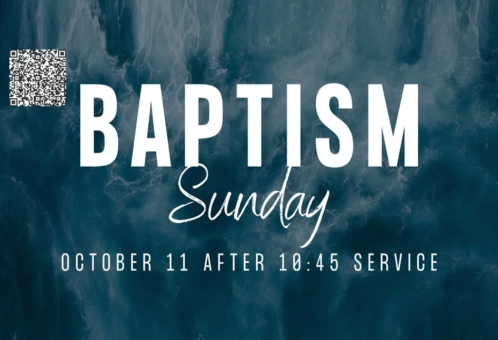 Baptism Sunday