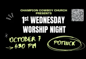 1st Wednesday Worship Night